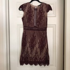 Eyelet Lace Cocktail Dress